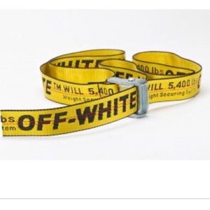 Authentic off-white belt